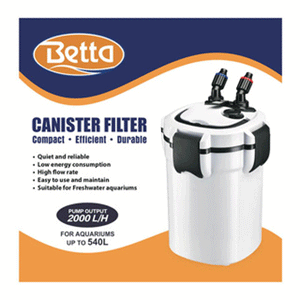 Betta Canister Filter 2000lph
