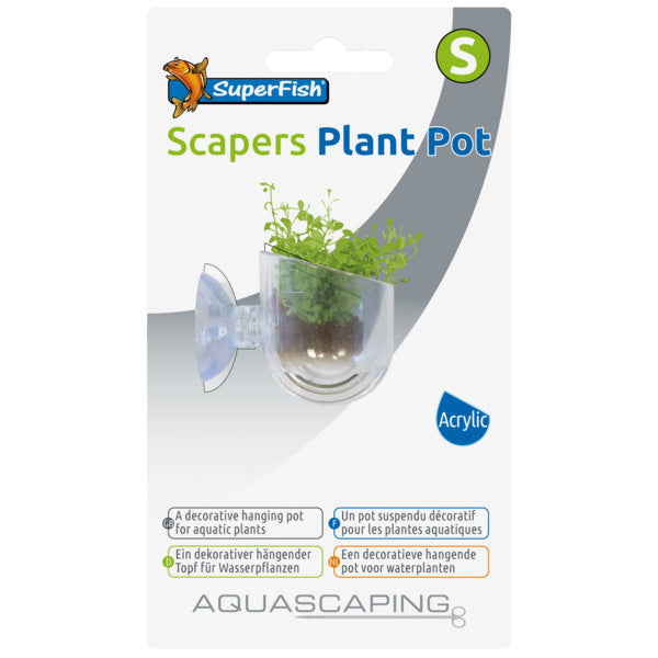 SuperFish Scapers Plant Pot (S)