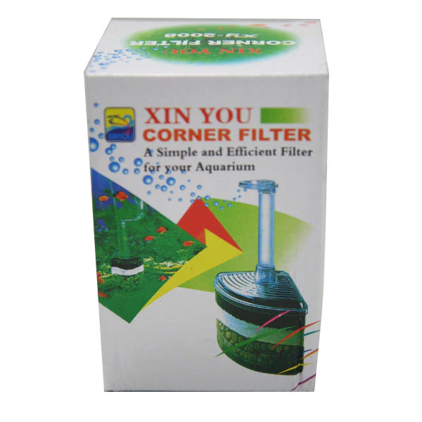 Corner Filter air-powered
