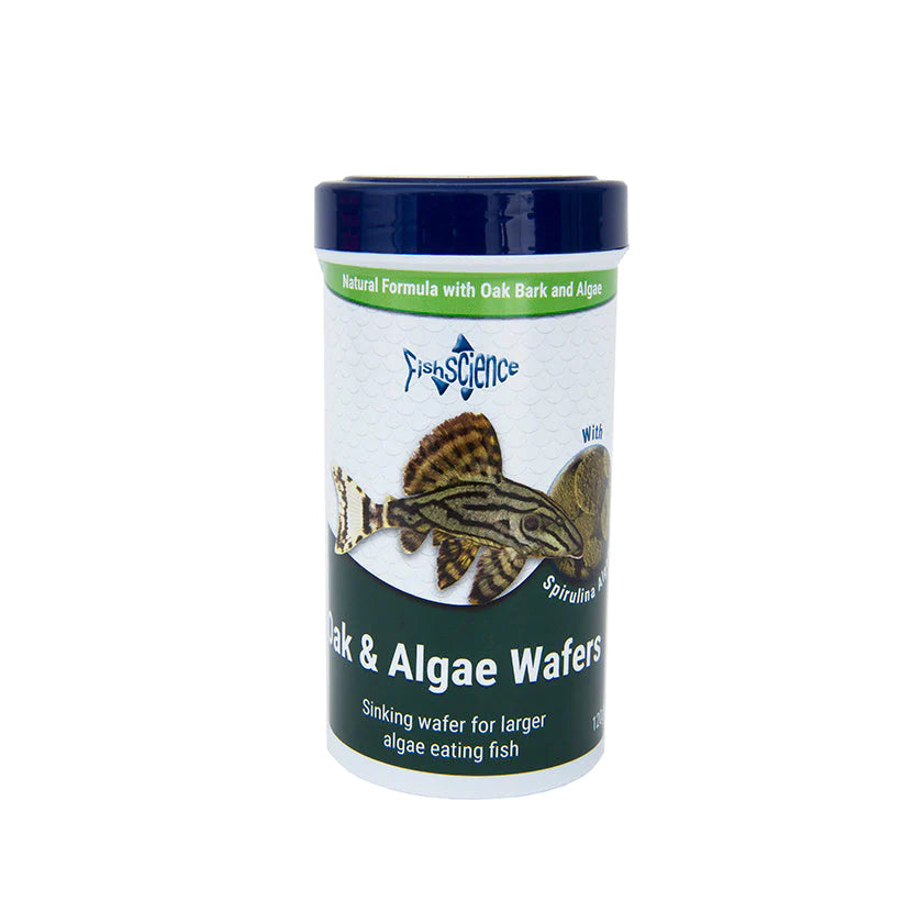 FishScience Oak & Algae Wafers 50g