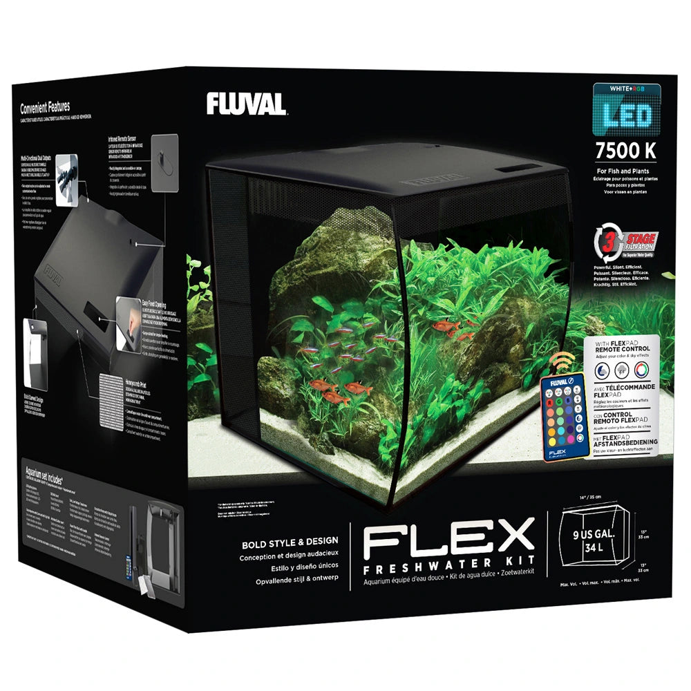 Fluval Flex 34L Aquarium Kit