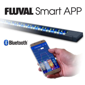 Fluval Flex 123L aquarium tank, LED with Smart App bluetooth control.