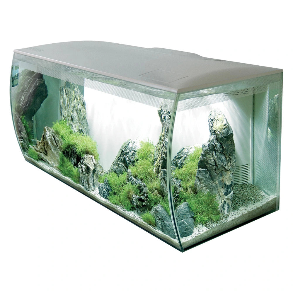Fluval Flex 123L aquarium tank in white colour