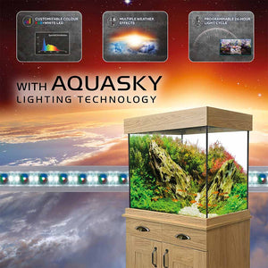 Fluval Shaker 345L Aquarium and Cabinet lighting