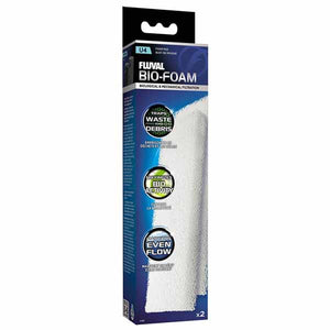 Fluval U4 Filter Foam Pad, 2-pack