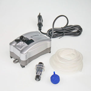 JBL Pro Silent a100 air pump and accessories.