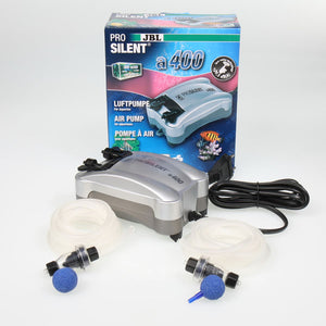 JBL Pro Silent a400 air pump and accessories.