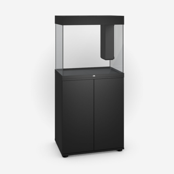 Juwel Lido 120 Cabinet (shown in black with aquarium)