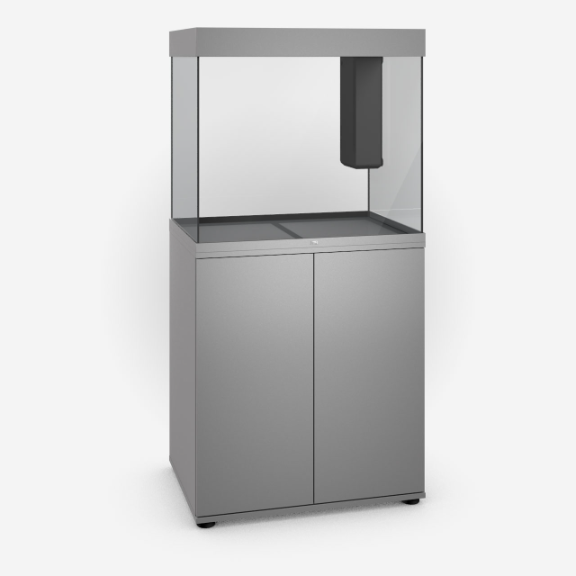 Juwel Lido 200 cabinet (shown in grey with aquarium)