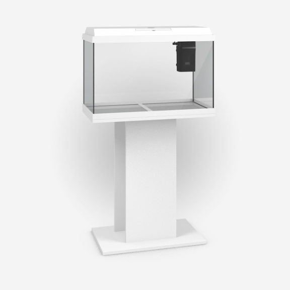 White store aquarium stand