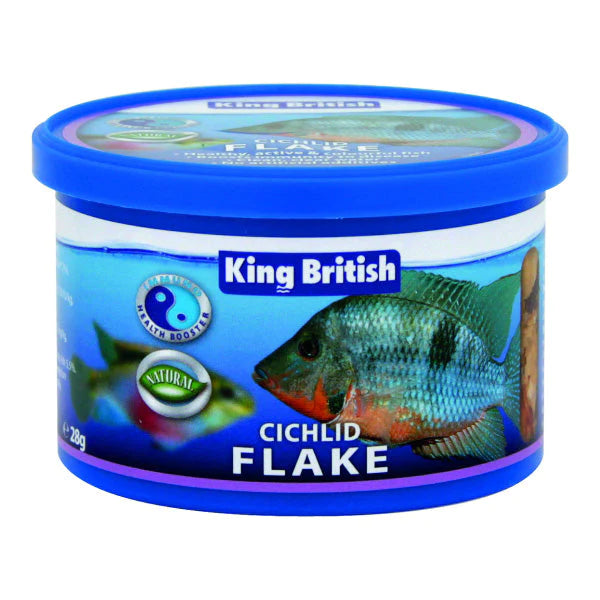King British Cichlid Flake Food 28g