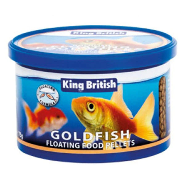 King British Goldfish Floating Food Pellets 35g