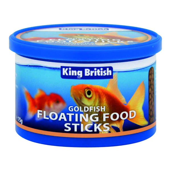 King British Goldfish Floating Food Pellets 75g