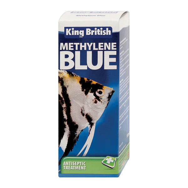 King British Methylene Blue aquarium fish medication.