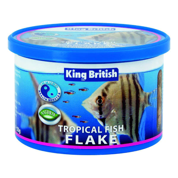 King British Tropical Flake 55g Wharf Aquatics
