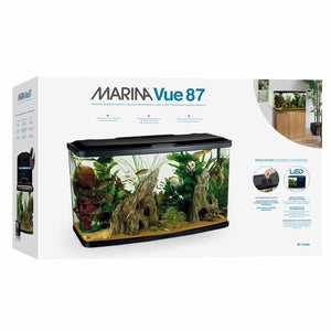 Marina Vue 87 L aquarium in box.