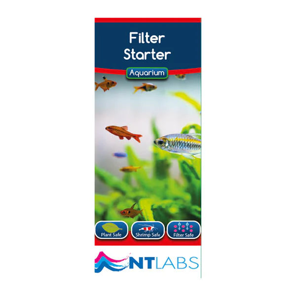 NT Labs Filter Starter aquarium treatment.