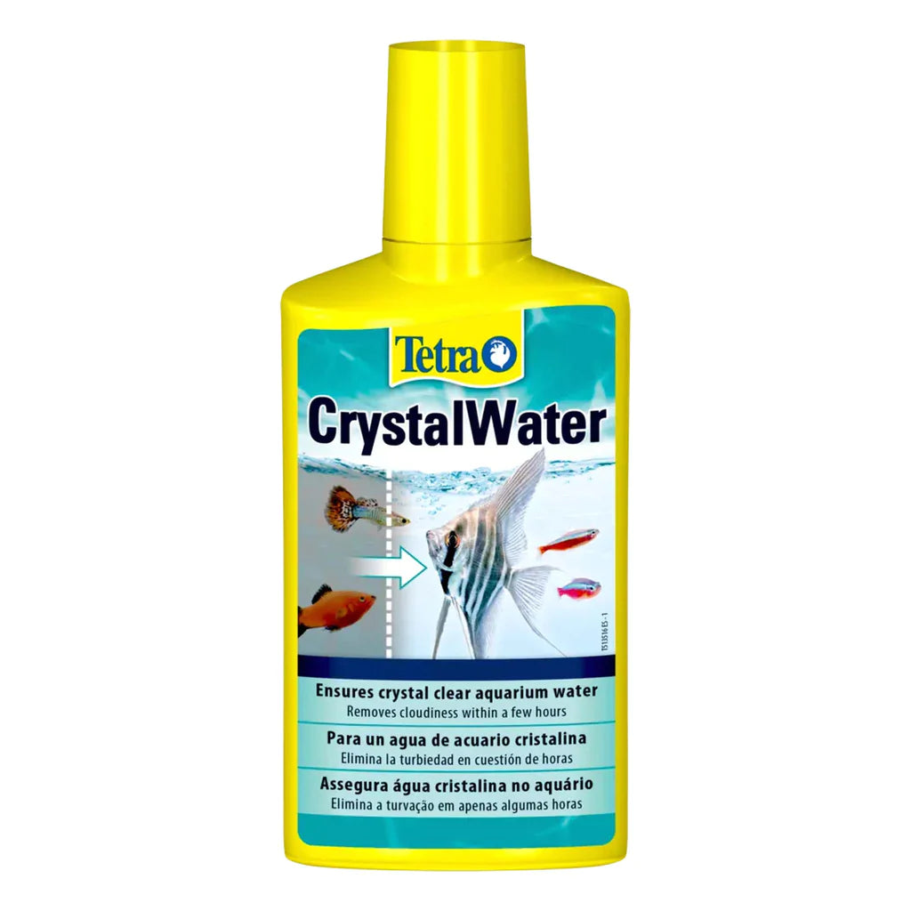 Tetra Crystal Water 100ml aquarium water clarifier.