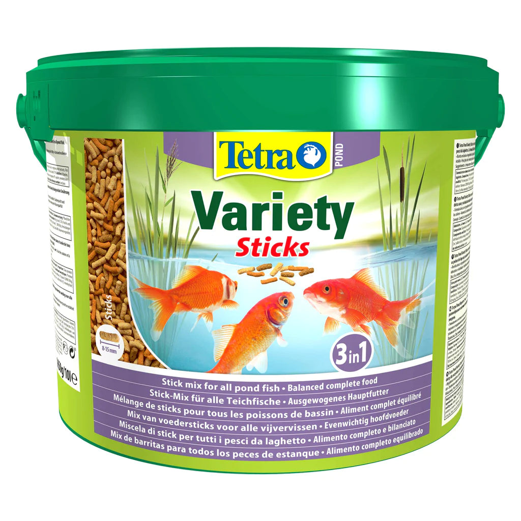 Tetra Pond Variety Sticks 10L bucket
