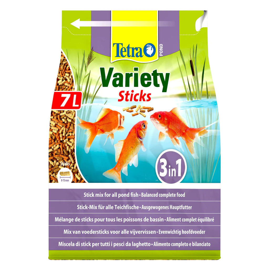 Tetra Pond Variety Sticks 7L bag